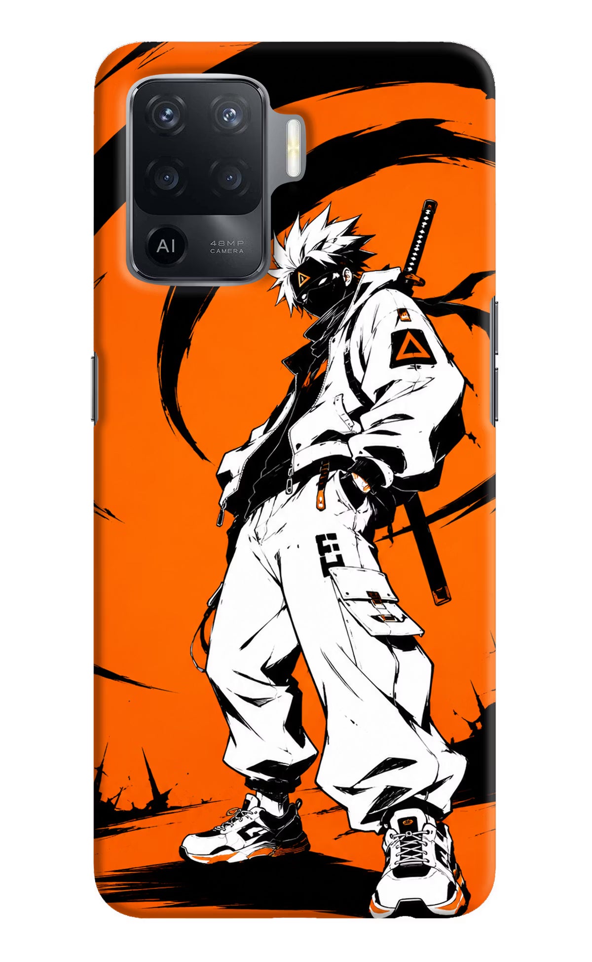 Street Samurai  Oppo F19 Pro Hard Case Back Cover by Casekaro