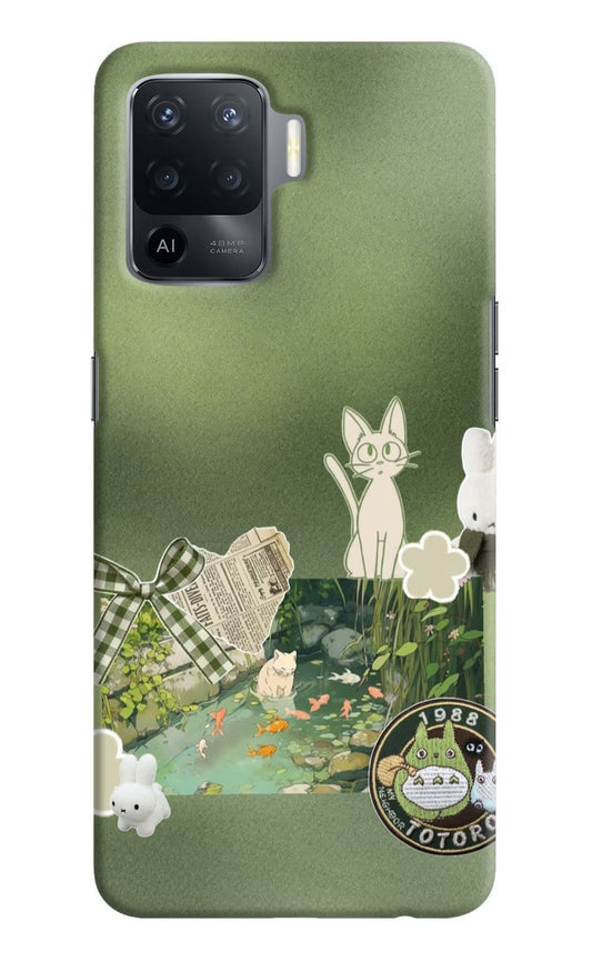 Aesthetic anime Oppo F19 Pro Back Cover
