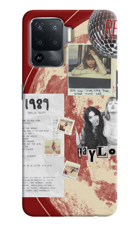 Taylor Swift Oppo F19 Pro Back Cover
