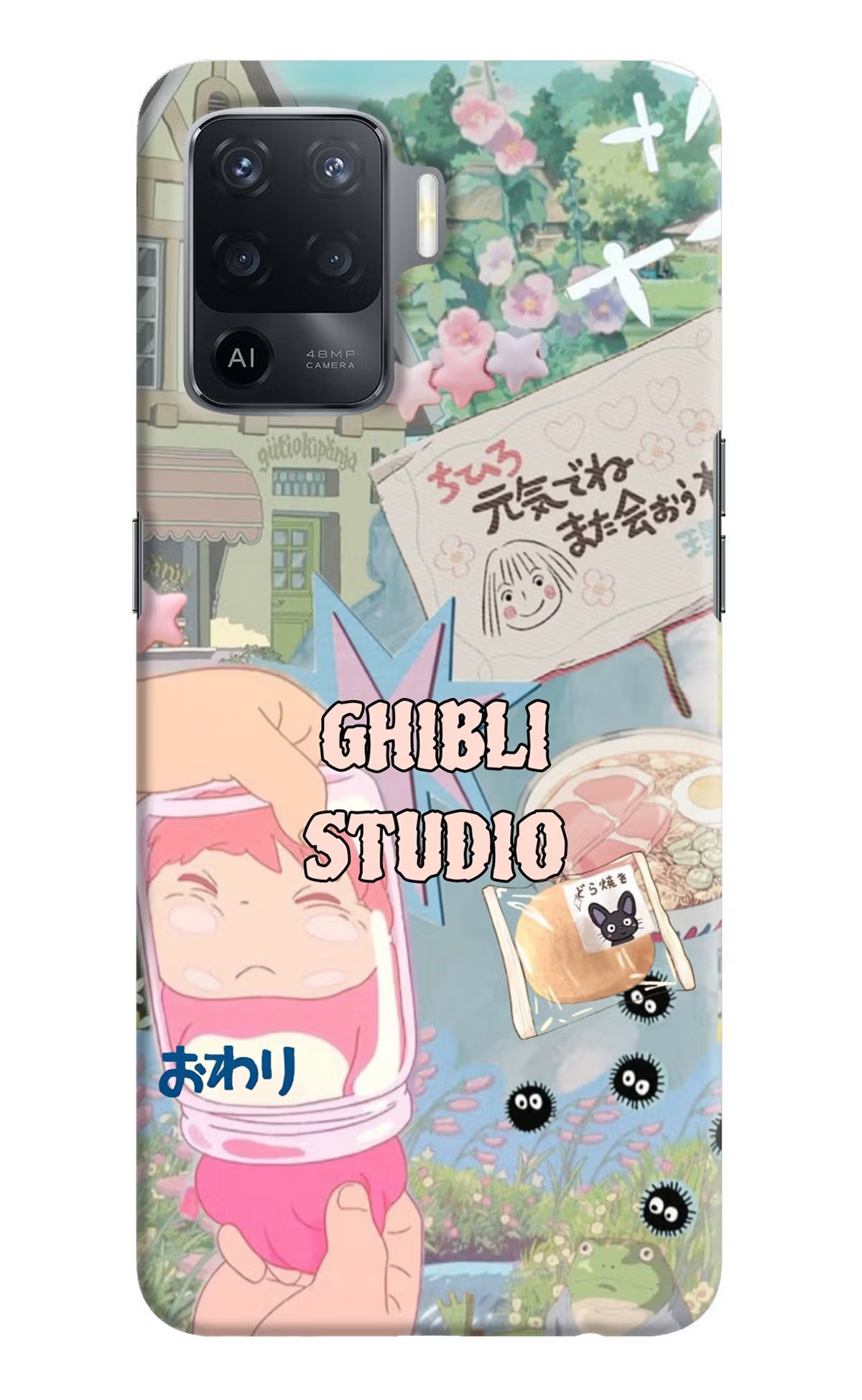 Studio Ghibli Oppo F19 Pro Back Cover