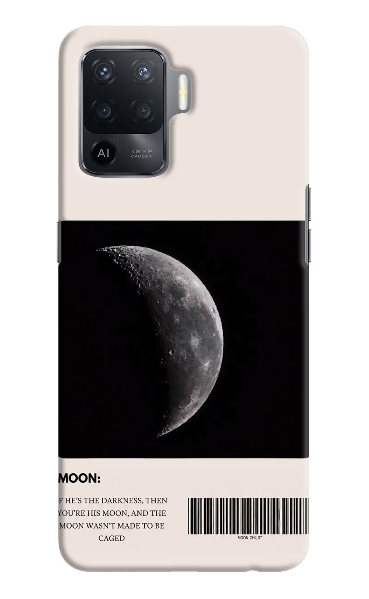 Moon Phase Oppo F19 Pro Back Cover