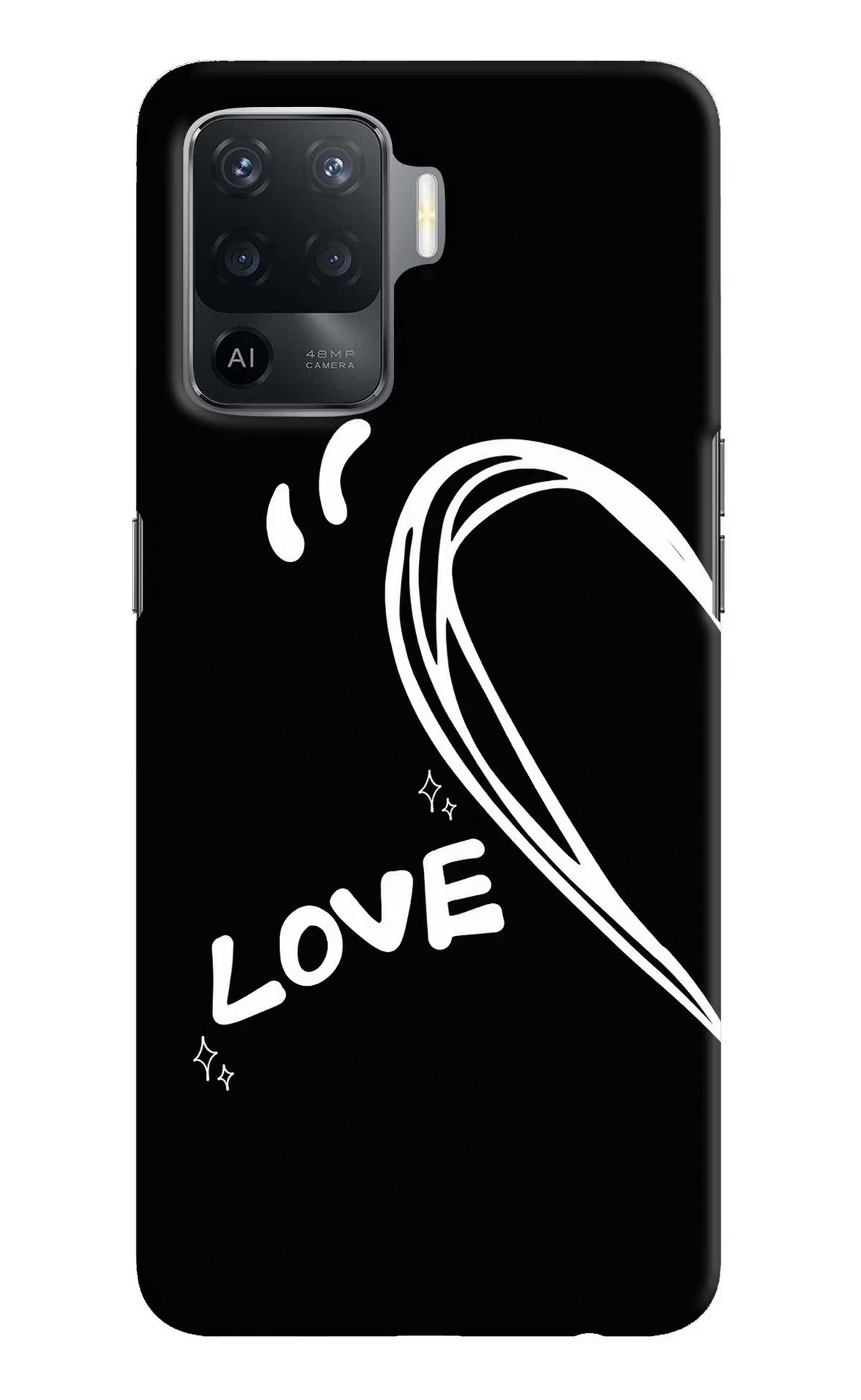 Love Line Oppo F19 Pro Back Cover