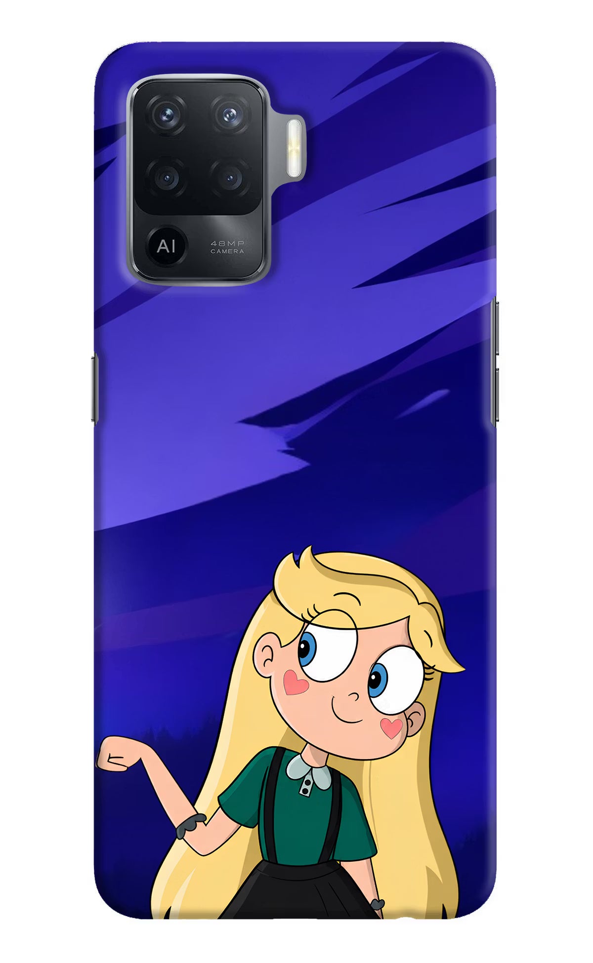 Star Glow Oppo F19 Pro Back Cover