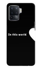 This World Oppo F19 Pro Hard Case Back Cover by Casekaro
