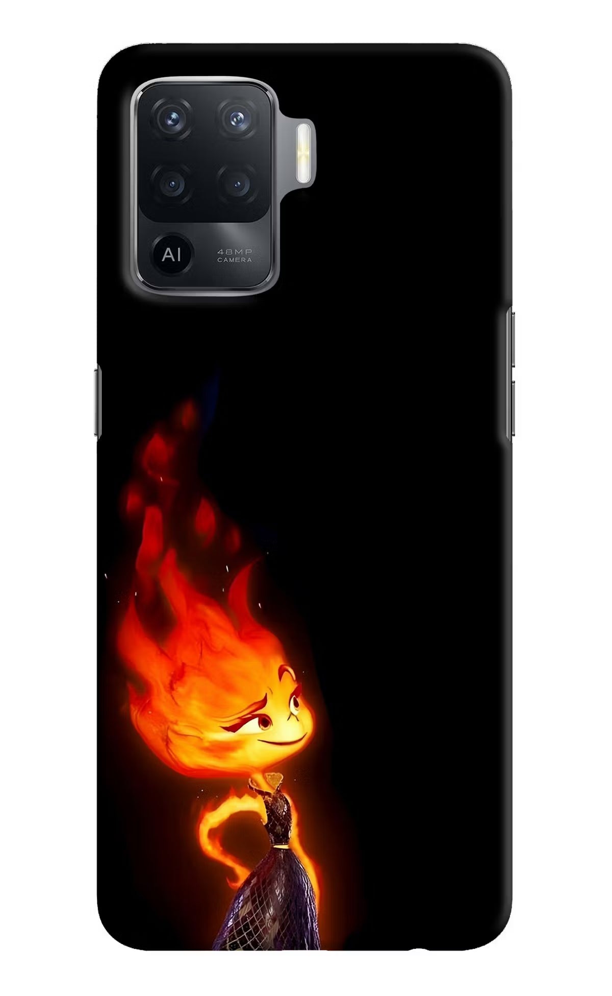 Ember Flame Oppo F19 Pro Back Cover