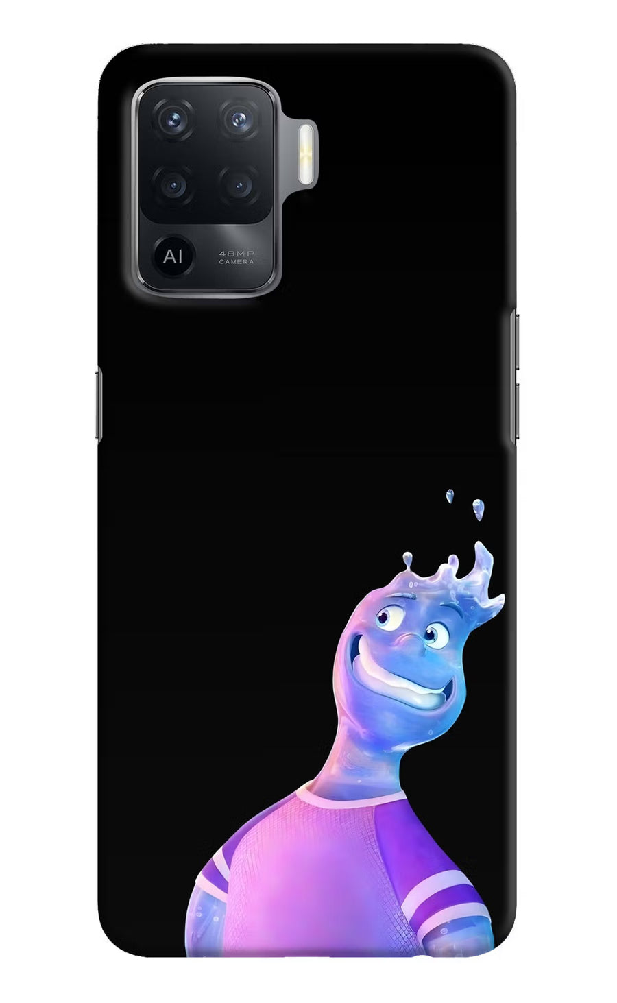 Wade Wave Oppo F19 Pro Back Cover, Hard case