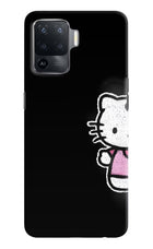 Kitty Charm Oppo F19 Pro Hard Case Back Cover by Casekaro
