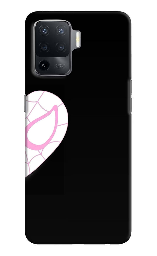 Gwen Mask Oppo F19 Pro Hard Case Back Cover by Casekaro