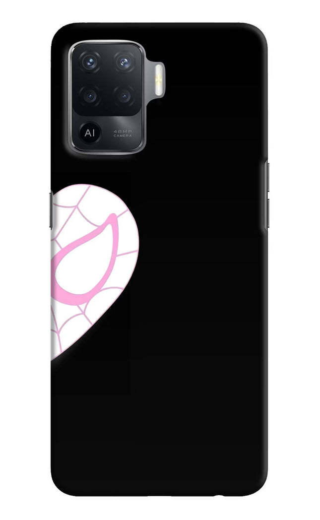 Gwen Mask Oppo F19 Pro Hard Case Back Cover by Casekaro