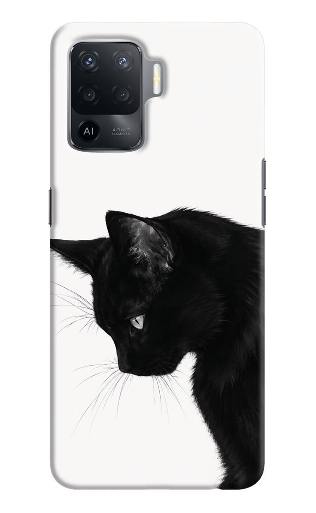 Shadow Gaze Oppo F19 Pro Hard Case Back Cover by Casekaro