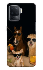Party Squad Oppo F19 Pro Hard Case Back Cover by Casekaro