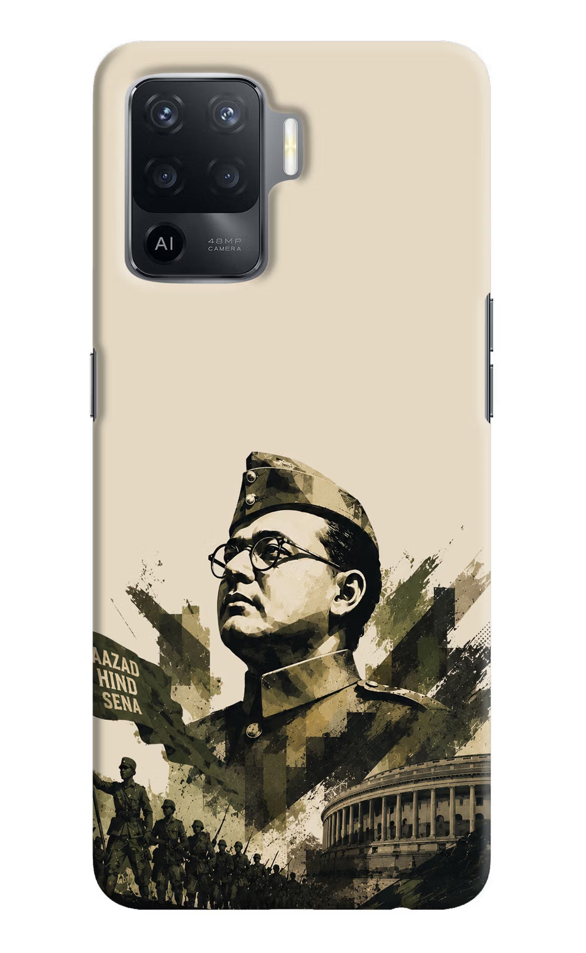 Netaji Rising Oppo F19 Pro Back Cover