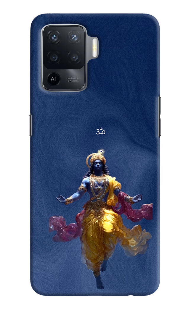 Cosmic Krishna Oppo F19 Pro Hard Case Back Cover by Casekaro