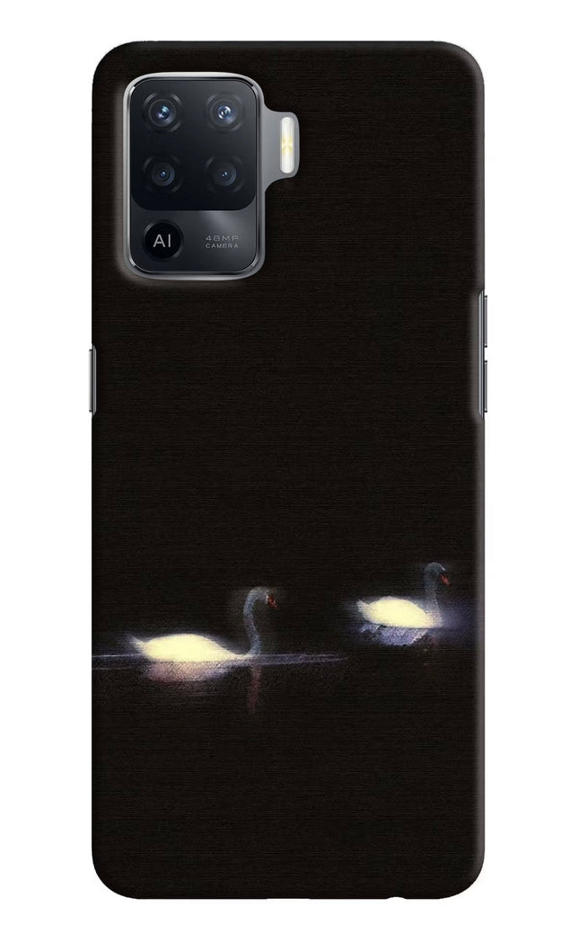 Silent Swans Oppo F19 Pro Hard Case Back Cover by Casekaro