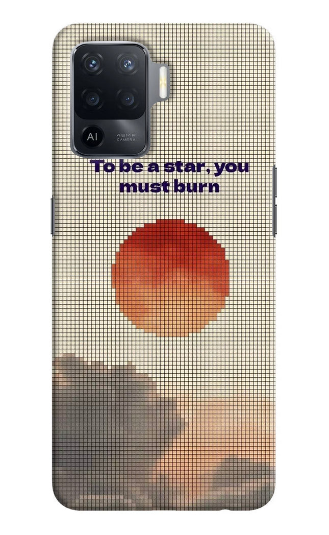 Pixel Sun Oppo F19 Pro Hard Case Back Cover by Casekaro