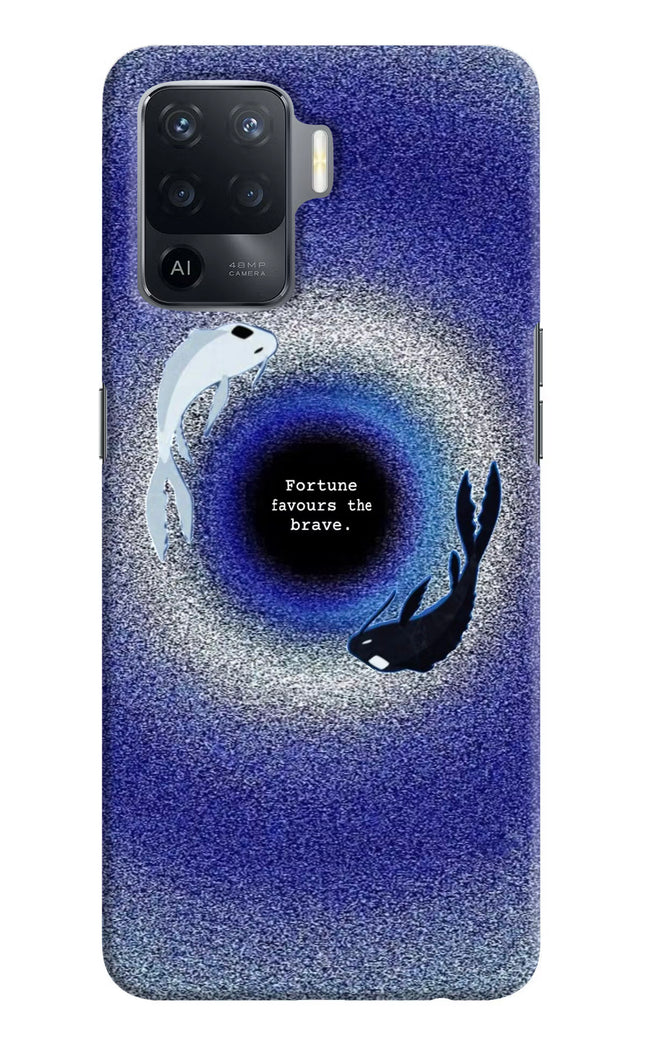 Dark Koi Oppo F19 Pro Hard Case Back Cover by Casekaro