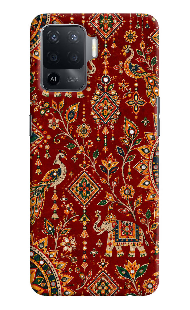 Laal Riwaaz Oppo F19 Pro Hard Case Back Cover by Casekaro