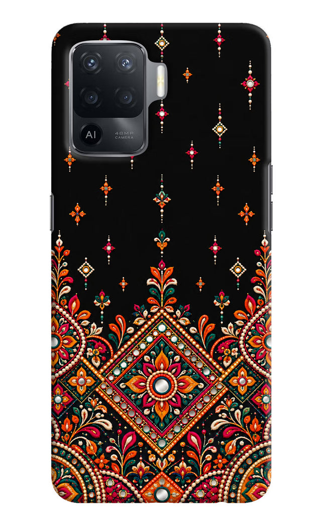 Noir Mehfil Oppo F19 Pro Hard Case Back Cover by Casekaro