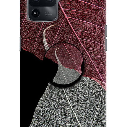Leaf Pattern Oppo F19 Pro Pop Case by Casekaro