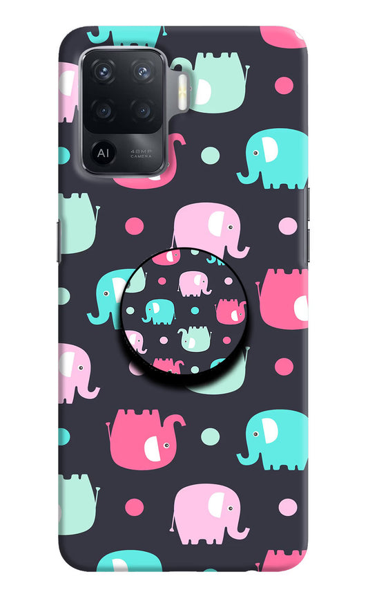 Baby Elephants Oppo F19 Pro Pop Case by Casekaro