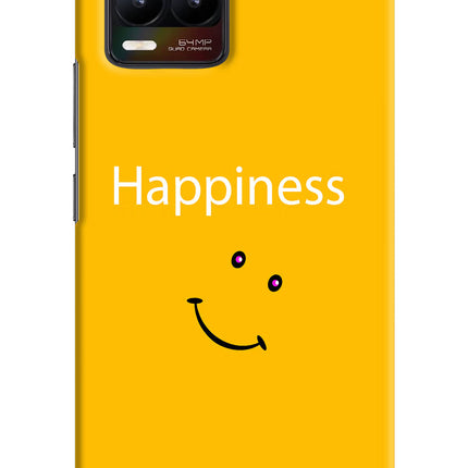 Happiness With Smiley Realme 8/8 Pro (not 5G) Hard Case Back Cover by Casekaro