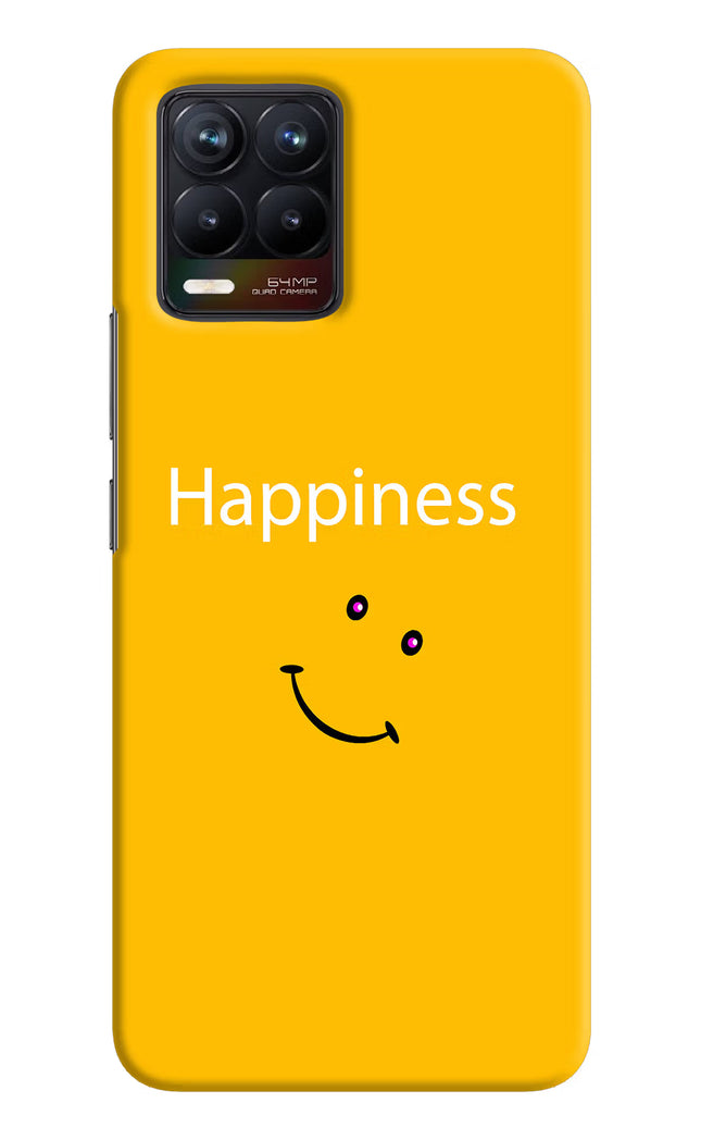 Happiness With Smiley Realme 8/8 Pro (not 5G) Hard Case Back Cover by Casekaro