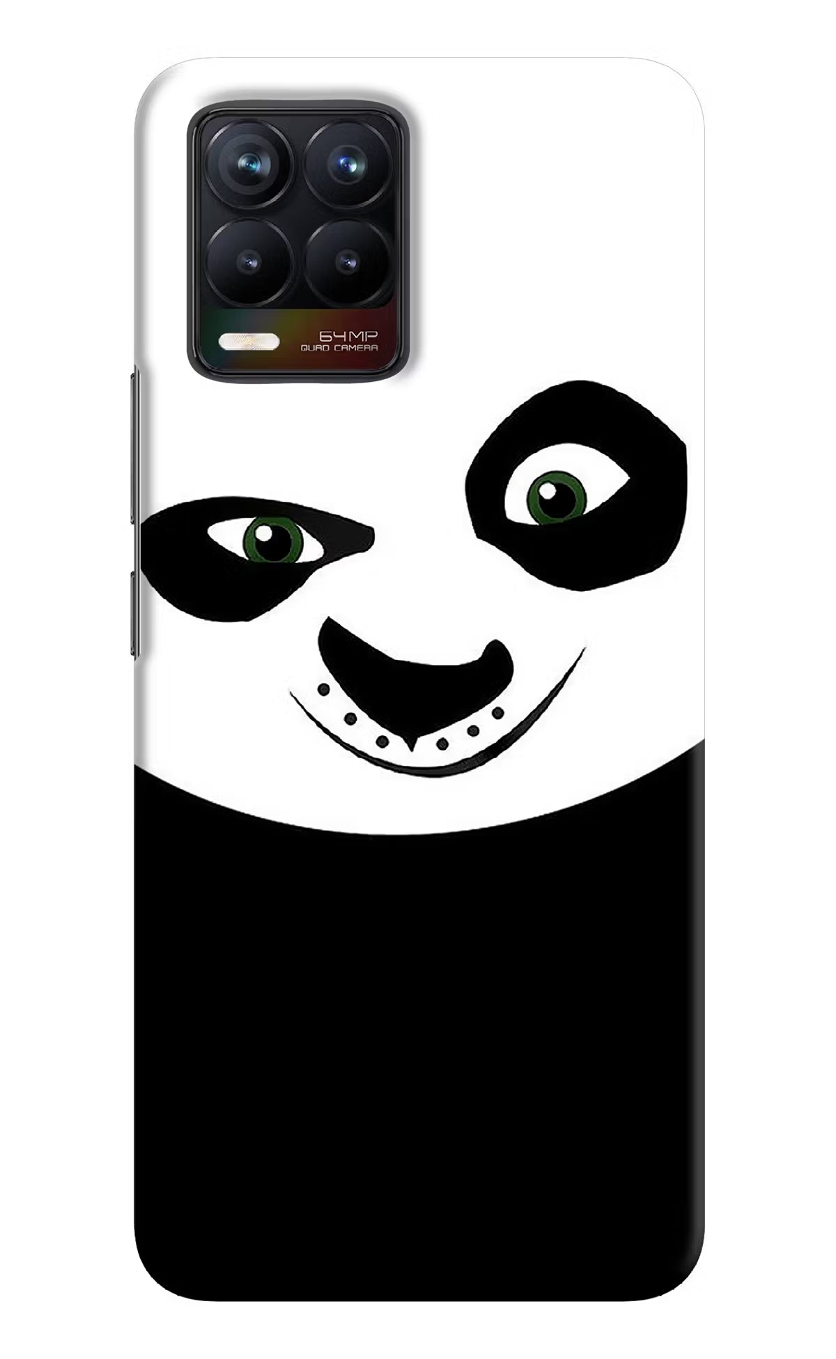 Panda Realme 8/8 Pro (not 5G) Hard Case Back Cover by Casekaro