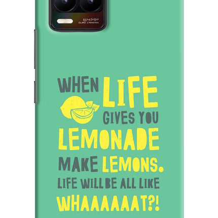 Quote Realme 8/8 Pro (not 5G) Hard Case Back Cover by Casekaro