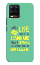 Quote Realme 8/8 Pro (not 5G) Hard Case Back Cover by Casekaro