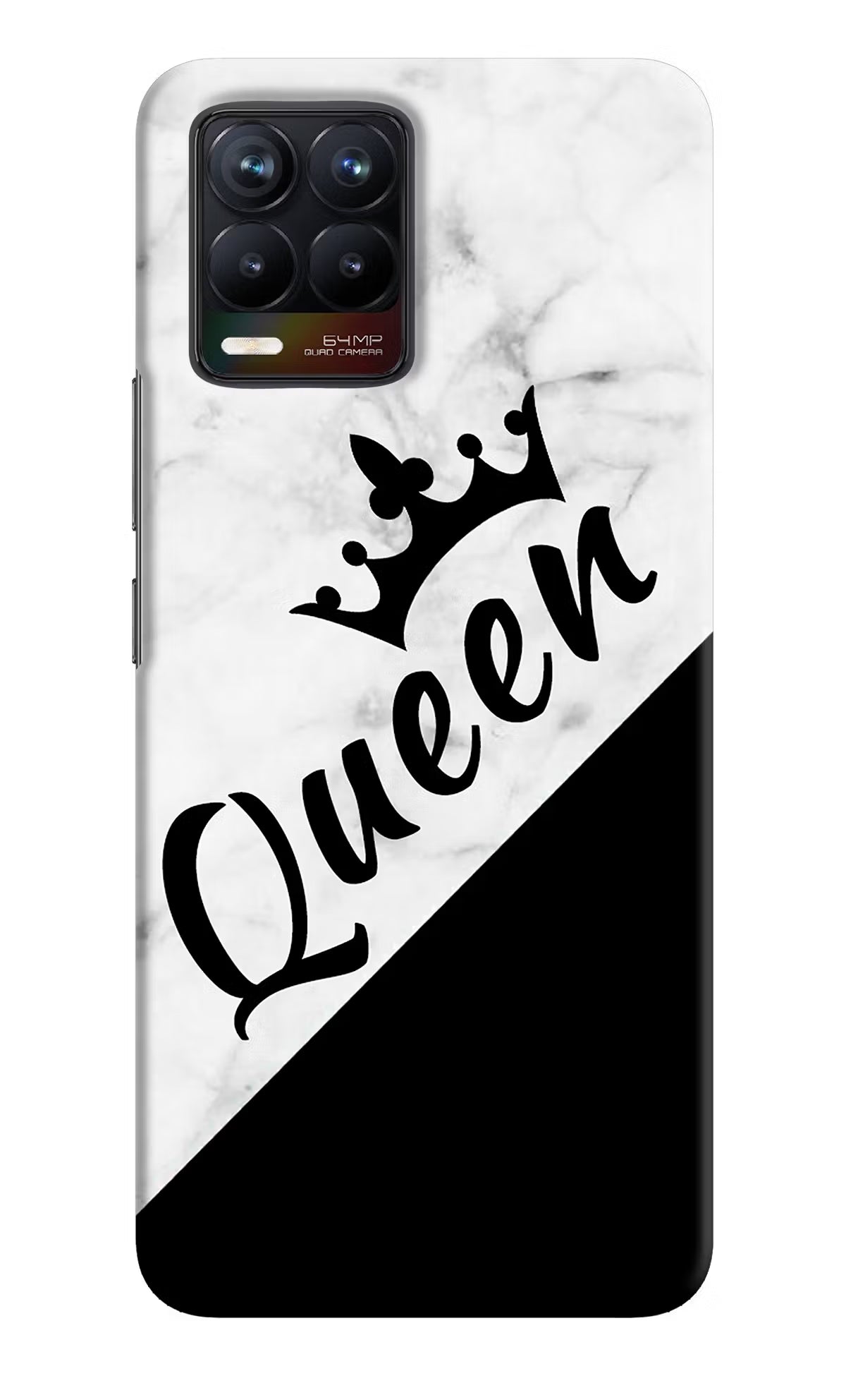 Queen Realme 8/8 Pro (not 5G) Hard Case Back Cover by Casekaro