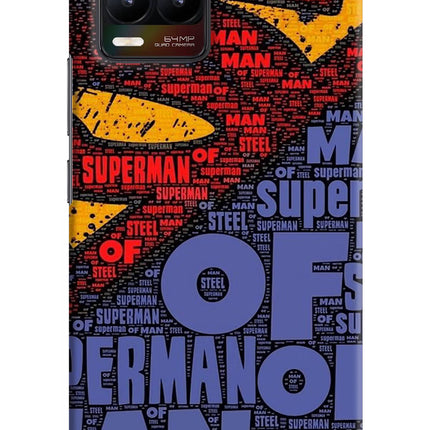 Superman Realme 8/8 Pro (not 5G) Hard Case Back Cover by Casekaro