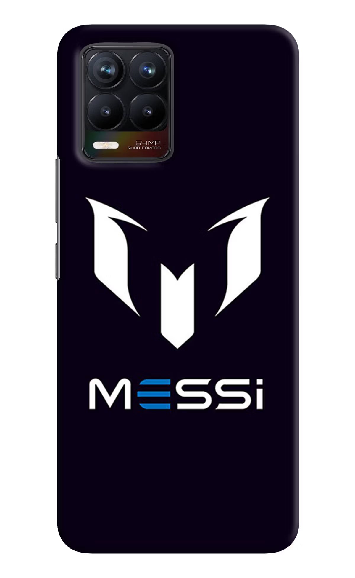 Messi Logo Realme 8/8 Pro (not 5G) Hard Case Back Cover by Casekaro