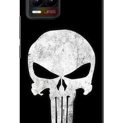 Punisher Skull Realme 8/8 Pro (not 5G) Hard Case Back Cover by Casekaro