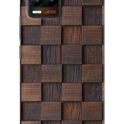 Wooden Cube Design Realme 8/8 Pro (not 5G) Hard Case Back Cover by Casekaro
