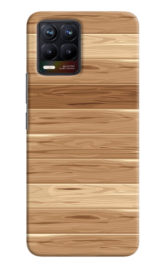 Wooden Vector Realme 8/8 Pro (not 5G) Hard Case Back Cover by Casekaro