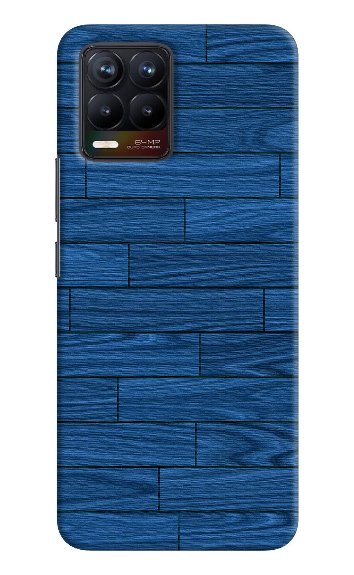 Wooden Texture Realme 8/8 Pro (not 5G) Hard Case Back Cover by Casekaro