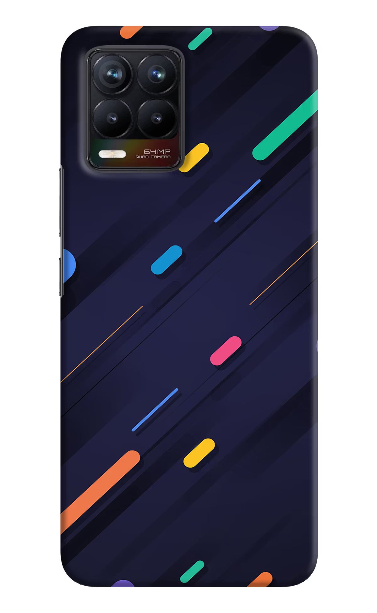 Abstract Design Realme 8/8 Pro (not 5G) Hard Case Back Cover by Casekaro
