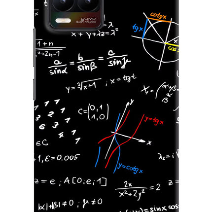 Mathematics Formula Realme 8/8 Pro (not 5G) Hard Case Back Cover by Casekaro