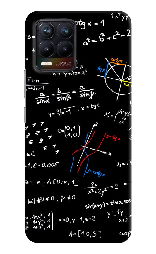 Mathematics Formula Realme 8/8 Pro (not 5G) Hard Case Back Cover by Casekaro