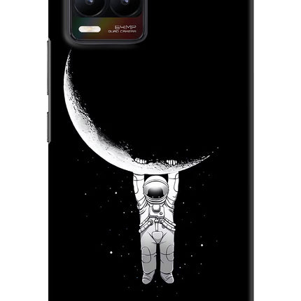 Moon Space Realme 8/8 Pro (not 5G) Hard Case Back Cover by Casekaro