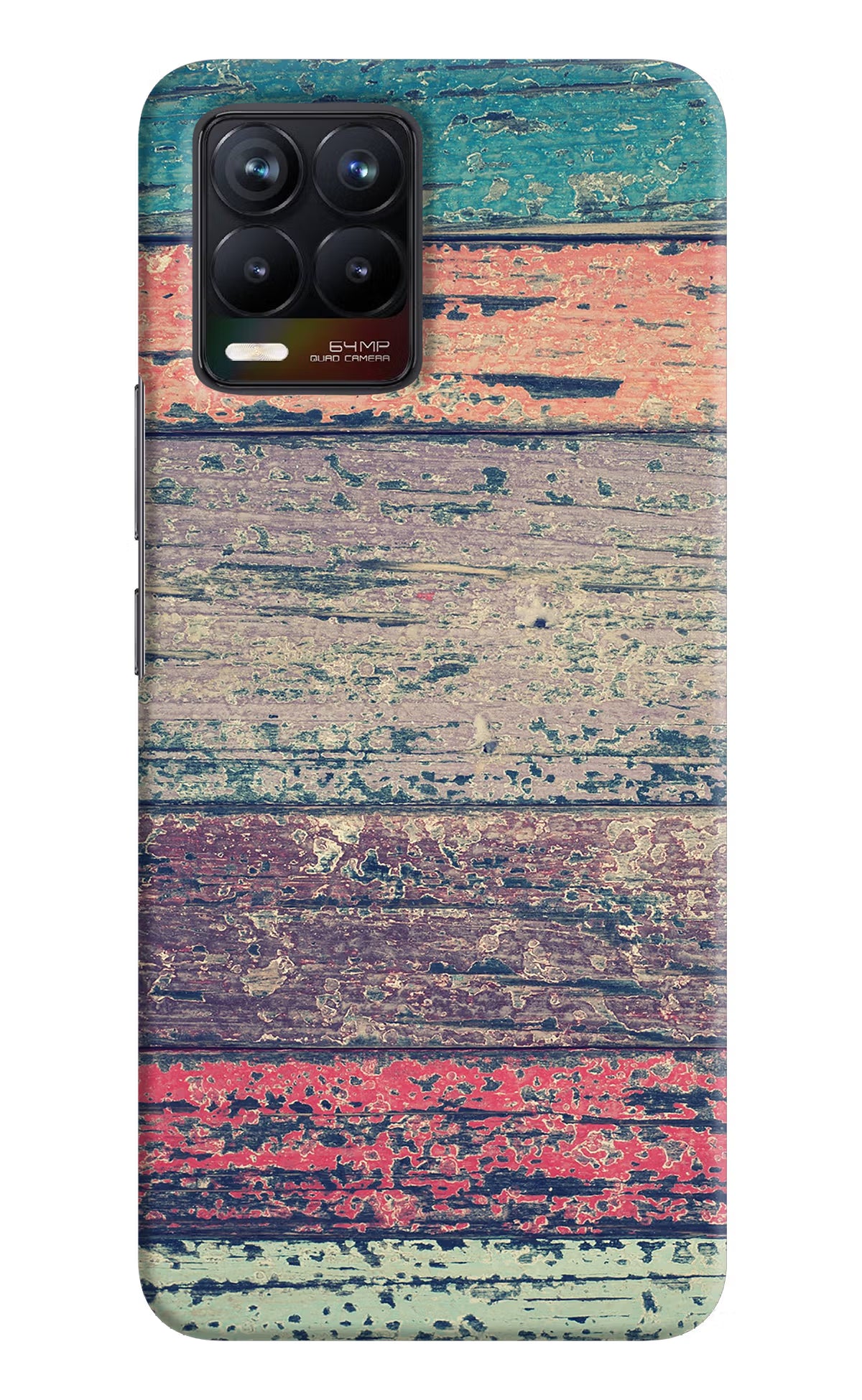 Colourful Wall Realme 8/8 Pro (not 5G) Hard Case Back Cover by Casekaro