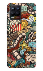 Cinema Abstract Realme 8/8 Pro (not 5G) Hard Case Back Cover by Casekaro