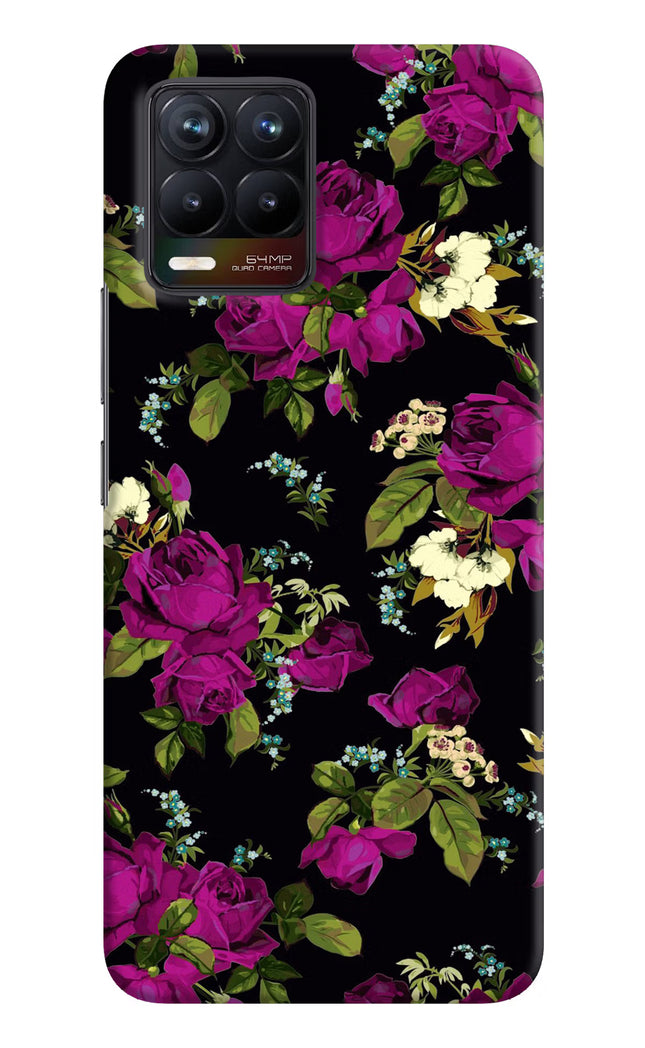 Flowers Realme 8/8 Pro (not 5G) Hard Case Back Cover by Casekaro