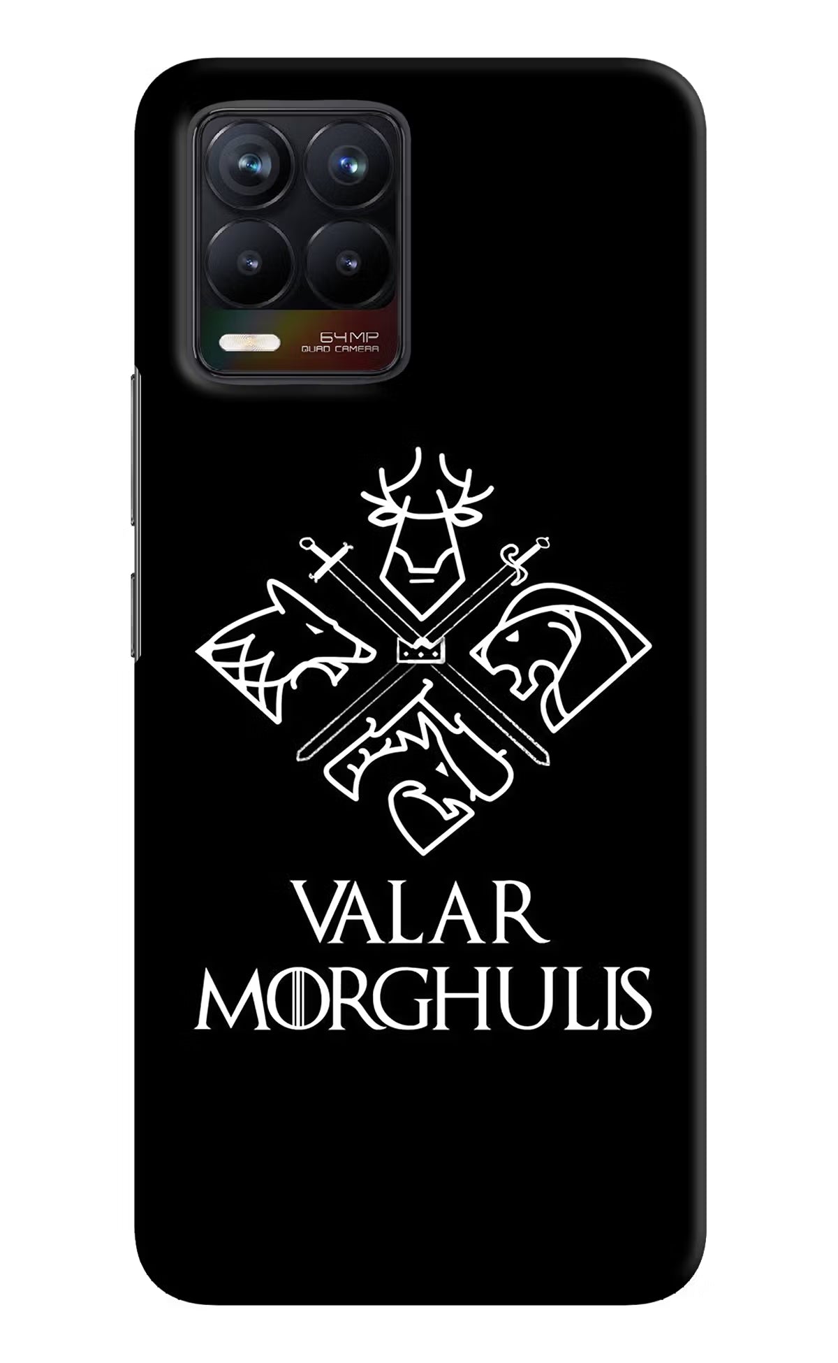 Valar Morghulis | Game Of Thrones Realme 8/8 Pro (not 5G) Hard Case Back Cover by Casekaro