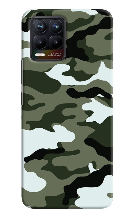 Camouflage Realme 8/8 Pro (not 5G) Hard Case Back Cover by Casekaro