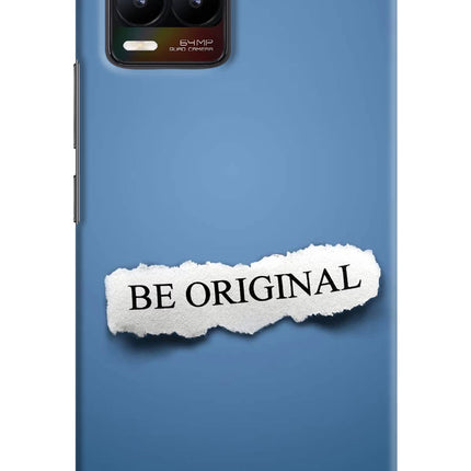 Be Original Realme 8/8 Pro (not 5G) Hard Case Back Cover by Casekaro
