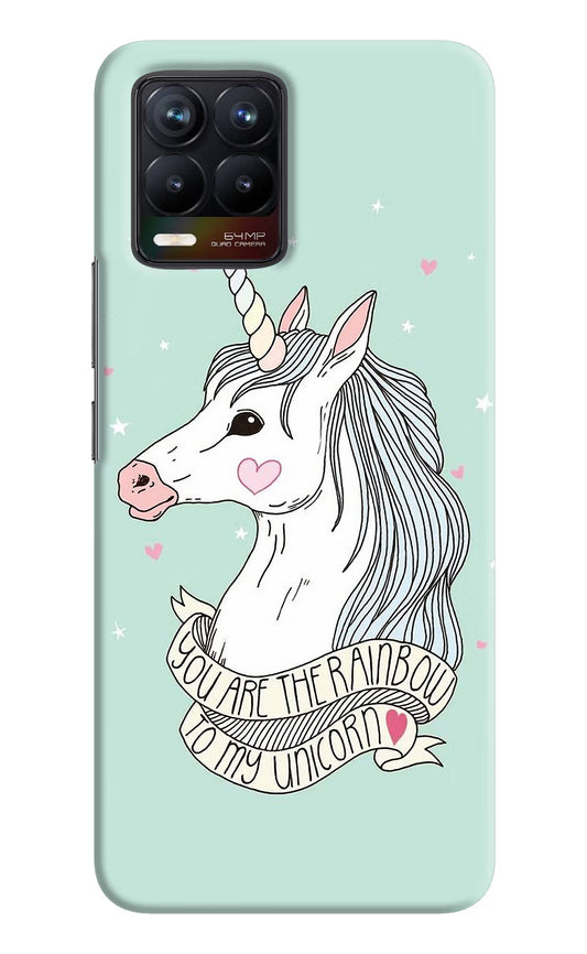Unicorn Wallpaper Realme 8/8 Pro (not 5G) Hard Case Back Cover by Casekaro