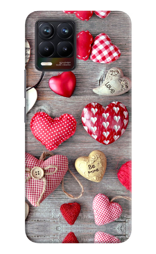 Love Wallpaper Realme 8/8 Pro (not 5G) Hard Case Back Cover by Casekaro