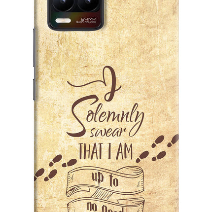 I Solemnly swear that i up to no good Realme 8/8 Pro (not 5G) Hard Case Back Cover by Casekaro