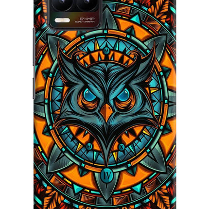 Angry Owl Art Realme 8/8 Pro (not 5G) Hard Case Back Cover by Casekaro